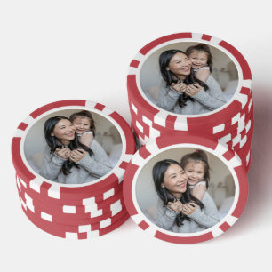Create Your Own Custom Photo Mommy and Me Poker Chips