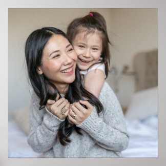 Create Your Own Custom Photo Mommy and Me Poster
