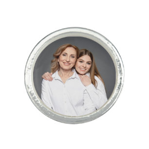 Create Your Own Custom Photo Mommy and Me Ring
