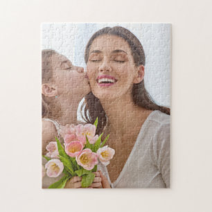 Create Your Own Custom Photo Mothers and Me Jigsaw Puzzle