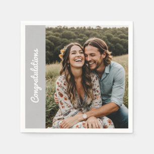 create your own custom photo napkin custom text