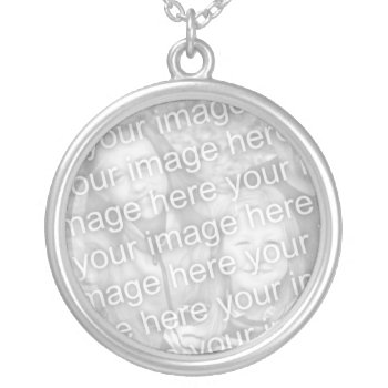 Create Your Own Custom Photo Necklace by pmcustomgifts at Zazzle