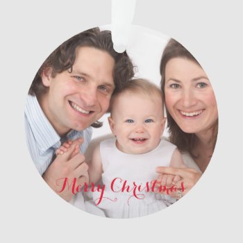 Create Your Own Custom Photo Ornament by nadil2 at Zazzle