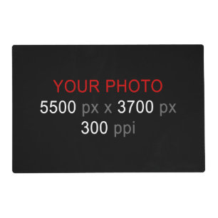 Create Your Own Custom Photo Paper Placemat