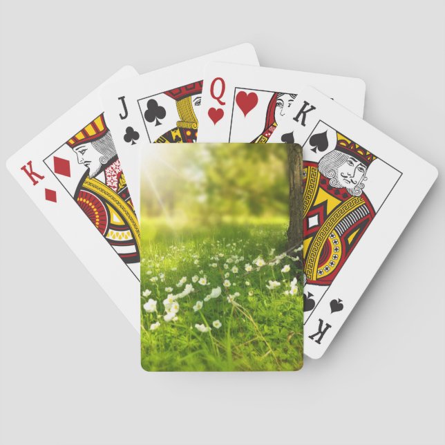 Create Your Own Custom Photo Personalized Poker Cards (Back)