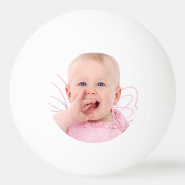 Create Your Own Custom Photo Ping Pong Ball (Front)