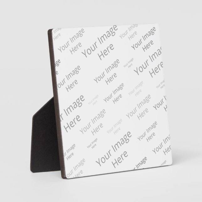 Create Your Own Custom Photo Plaque (Front)