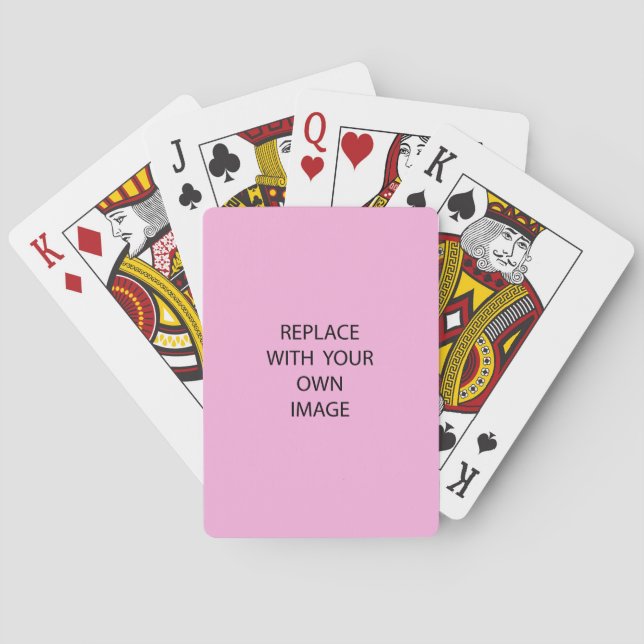 Create your own custom photo poker cards (Back)