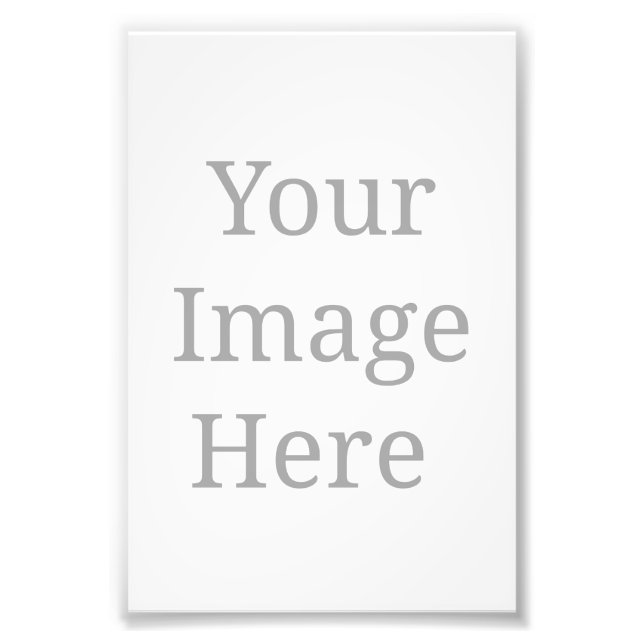 Create your own custom  photo print (Front)