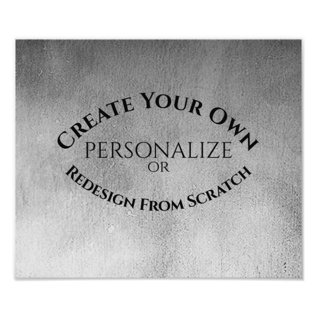 Create Your Own Custom Photo Print (Front)