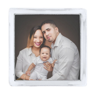 Create Your Own Custom Photo Silver Finish Lapel Pin