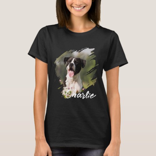 Create Your Own Custom Photo Simple Modern T-Shirt