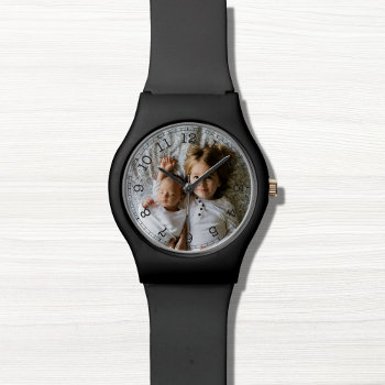 Create Your Own Custom Photo Watch by customphotogifts at Zazzle
