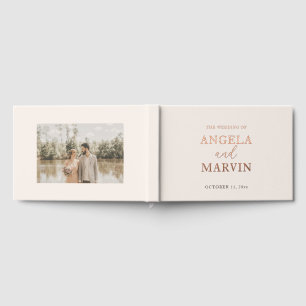 Create Your Own Custom Photo Wedding Foil Guest Book