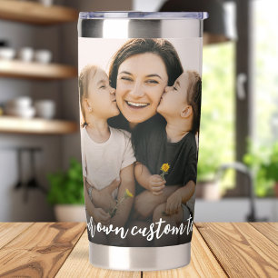 Create Your Own Custom Photo With Text Insulated Tumbler