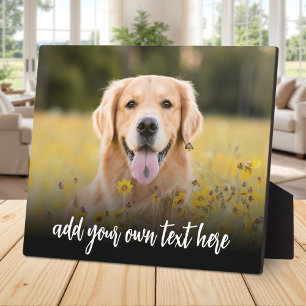 Create Your Own Custom Photo With Text Plaque