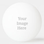Create your own custom  ping pong ball