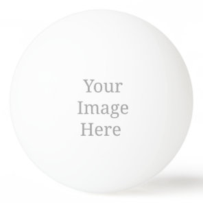Create your own custom  ping pong ball