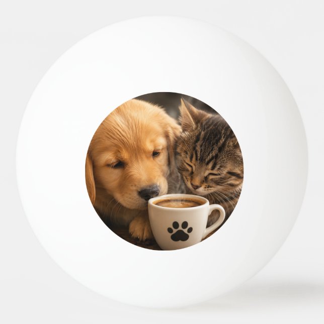 Create your own custom  ping pong ball (Front)