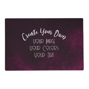 Create Your Own Custom Placemat