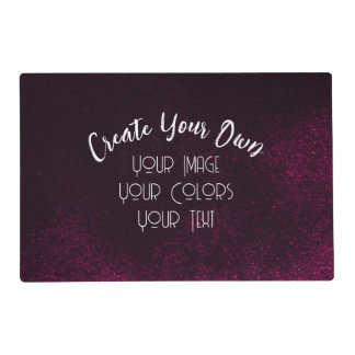 Create Your Own Custom Placemat