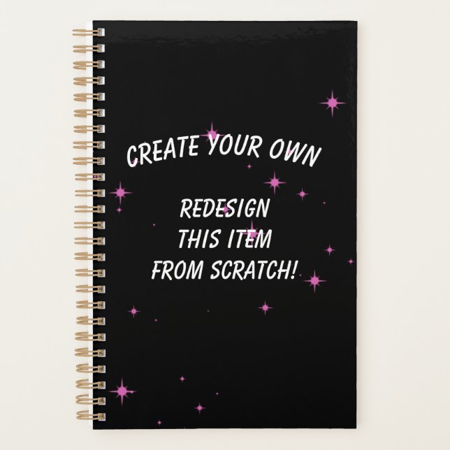 Create Your Own Custom Planner (Front)
