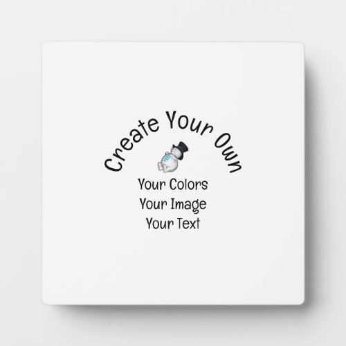 Create Your Own Custom Plaque