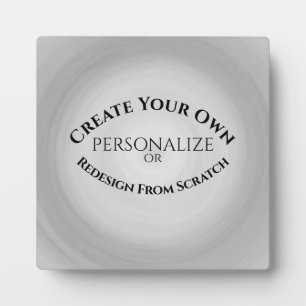 Create Your Own Custom Plaque