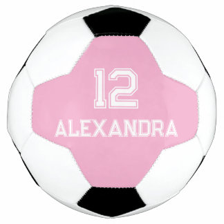 Create Your Own Custom Player Name Number Soccer Ball