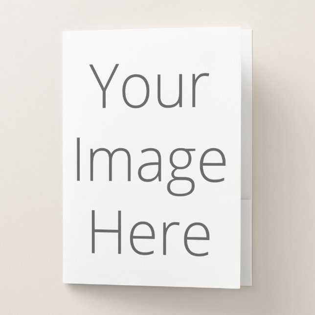 Create Your Own Custom Pocket Folder (Front)