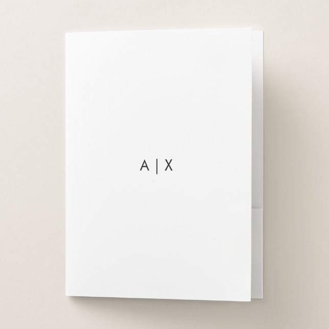 Create Your Own Custom Pocket Folder (Front)