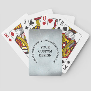 Create Your Own Custom Poker Cards