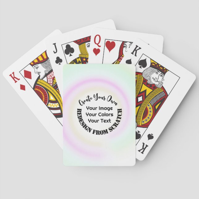 Create Your Own Custom Poker Cards (Back)