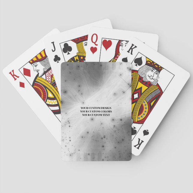 Create Your Own Custom Poker Cards (Back)