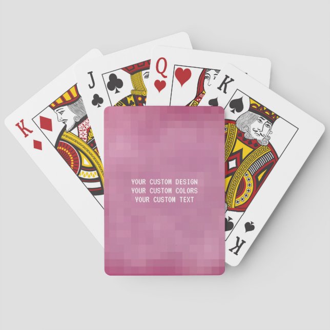 Create Your Own Custom Poker Cards (Back)