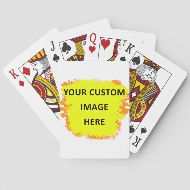 Create your own custom poker cards (Back)