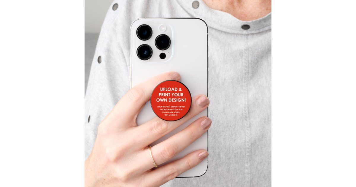 Create Your Own Custom PopGrip PopSocket | Zazzle