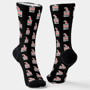 CREATE-YOUR-OWN Custom print upload Bachelor Socks