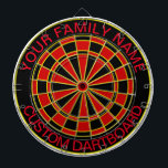 Create Your Own CUSTOM PRODUCT a Dartboard<br><div class="desc">Create Your Own CUSTOM DART BOARD
You can EDIT "YOUR FAMILY NAME" or 
"CUSTOM DARTBOARD"</div>