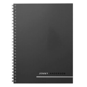 Create Your Own Custom Professional Modern Simple Notebook