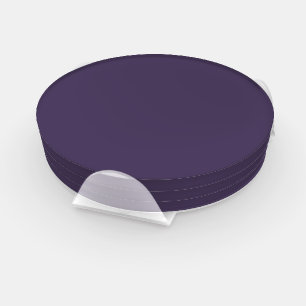 Create Your Own Custom Purple Coaster Set