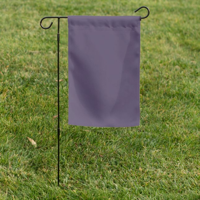 Create Your Own Custom Purple Garden Flag (In SItu)