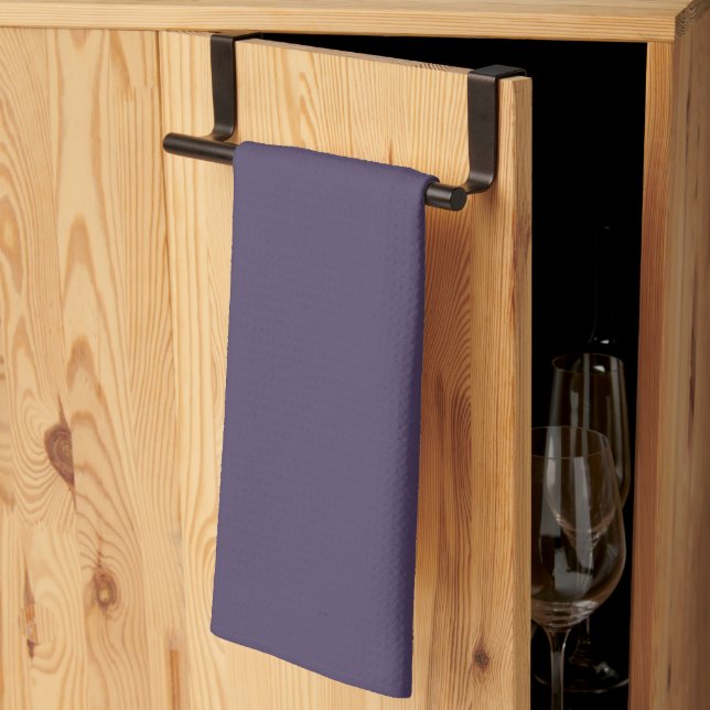 Create Your Own Custom Purple Kitchen Towel (Thirds Fold)