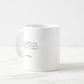 Create Your Own Custom Quote Coffee Mug | Zazzle