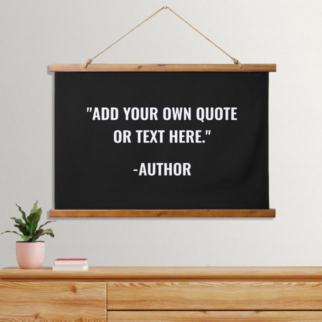 Create Your Own Custom Quote Hanging Tapestry (Creator Uploaded)