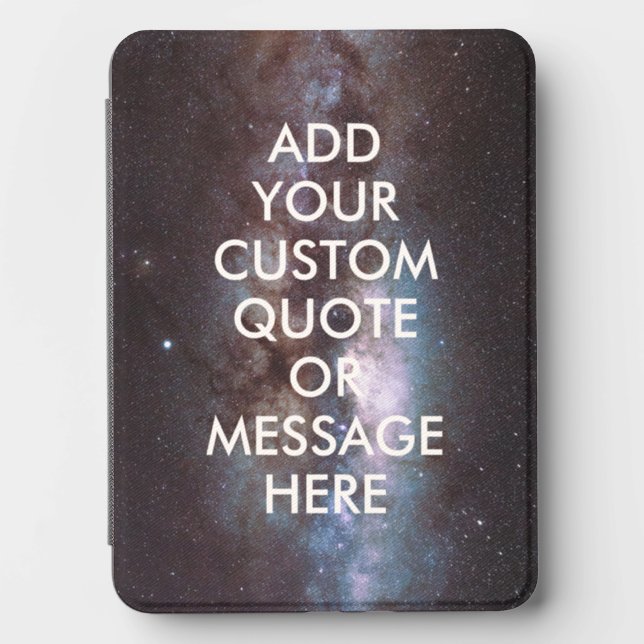 Create Your Own Custom Quote Kindle Cover (Front)
