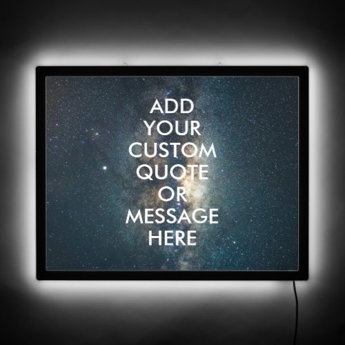 Create Your Own Custom Quote LED Sign