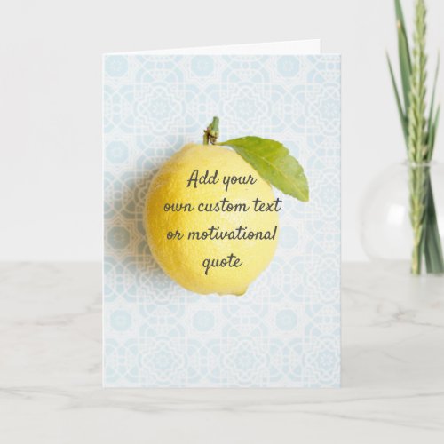 Create Your Own Custom Quote _ Lemon Card