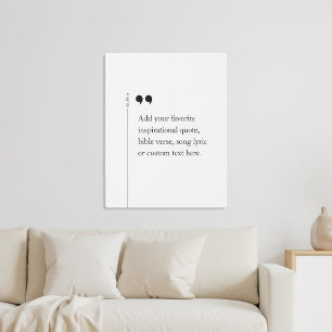 Create Your Own Custom Quote Metal Print