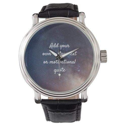 Create Your Own Custom Quote _ Night Sky Watch